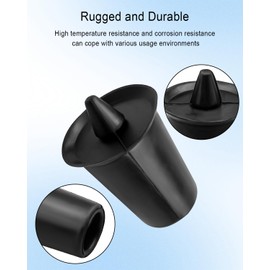 Spare Tire Carrier Bumper Fit for Jeep Wrangler JK 2007-2018 Replace 55395993AB, Tire Rubber Stop