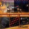 LED Sign for Truck Windshield, 24"×5" Devil Eyes Display App