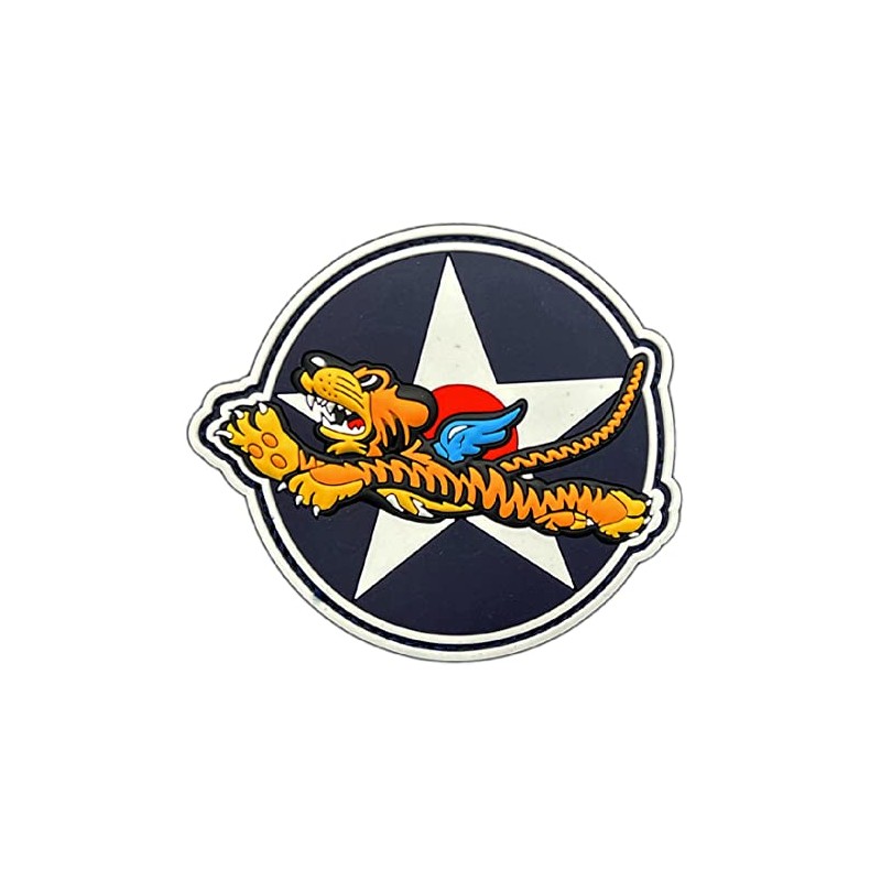Flying Tigers Fighter Squadron Morale Patch [3D PVC Rubber -