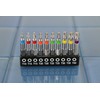 TEMO 10 pc Color Coded T10-T40 6 point Torx Impact