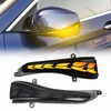 PGTOPONE Side Mirror Light Led DRL Turn Signal Dynamic Sequential