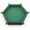 Hexagon Dice Rolling Tray for D&D and RPG Games –
