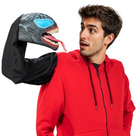 Zadin Alien Symbiote Creature Hand Costume Mask – Realistic Transforming Fake Hand Mask for Ultimate Alien Takeover Look