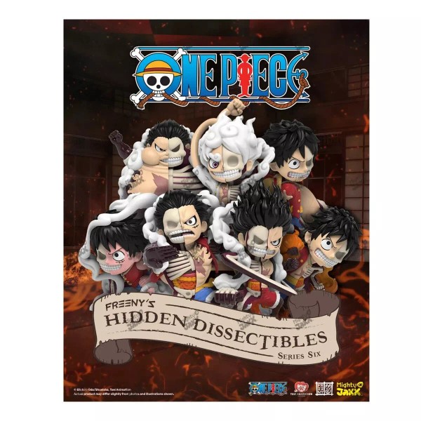 Mighty Jaxx One Piece Freeny's Hidden Dissection Luffy's Gears Edition
