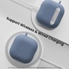 ORNARTO for AirPods 4 Case, Soft Silicone Full Protective Cover