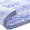 Dreamsmith 3 Inch 7-Zone Queen Memory Foam Mattress Topper, Cooling