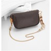 AUMEY Butterfly Purse Extension Chain,Metal Shoulder Extension Handbag Replacement Strap,