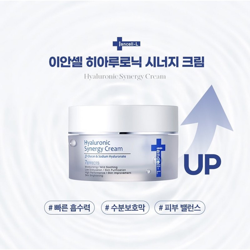 Iancell Hyaluronic Synergy Moisture Cream 50g for sensitive dry skin