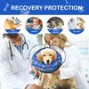 Dog Cone Soft Comfy Inflatable Collar for Small Medium Large