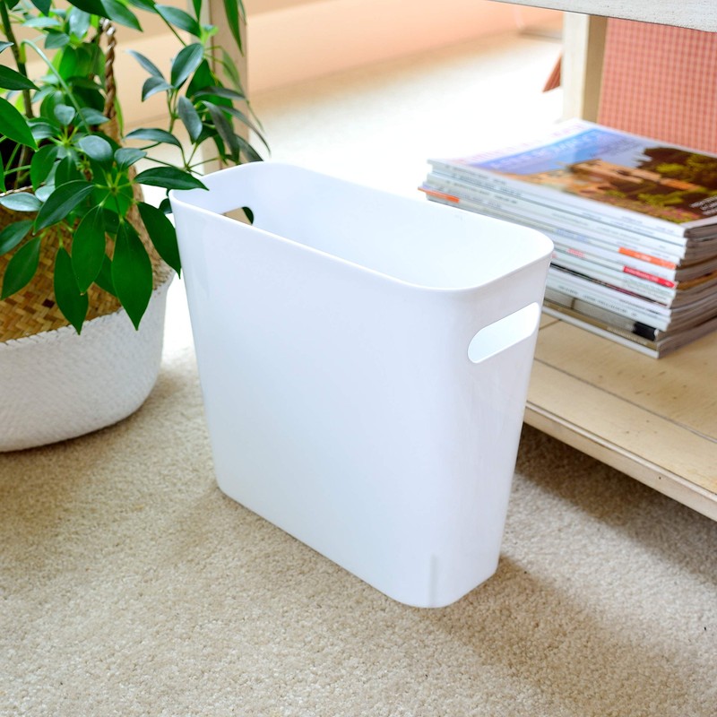 Youngever 1.5 Gallon Slim Trash Can, Plastic Garbage Container Bin,