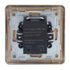 Dimmer Light Switch Stainless Steel Golden Colour Elegant Scratch-Resistant Durable