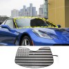 carpart2021 Windshield Sunshade Foldable Reflective Sun Visor For Corvette C7