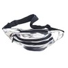 Ladies Metallic Silver Or Rose Gold Bum Bag Fanny Pack
