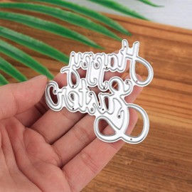 Happy Easter Rabbit Eggs Cutting Dies for Card Making，Cutting Dies Cut Stencils for DIY Scrapbooking Photo Album Decorative Embossing Paper Dies for Card Making Templated