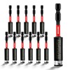 Geinxurn 12PACK Impact Magnetic Screwdriver Bit Holders, 3Inches Extension Socket
