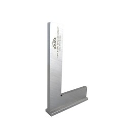 Kinex 4034-02-015 6 Inches Tall x 4 Inches Wide Try Machinist Square with Base DIN 875/0 Square to w/in 0.0003 Inches