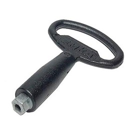 204-0121.00-00000 Compatible Hex 8mm Female Key Black Zinc Die (EMKA 1004-49)