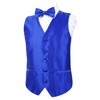 Alizeal Conjunto clásico de corbata, corbata y chaleco de traje