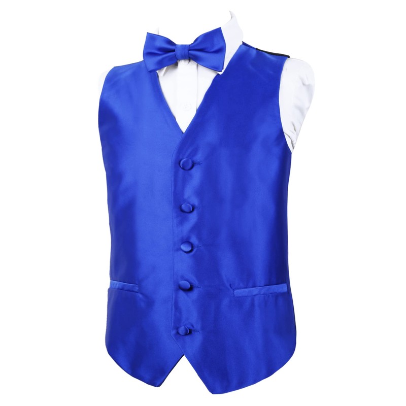 Alizeal Conjunto clásico de corbata, corbata y chaleco de traje