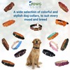 Genuine Leather Dog Collar | Full Grain, Heavy Duty, Comfortable,