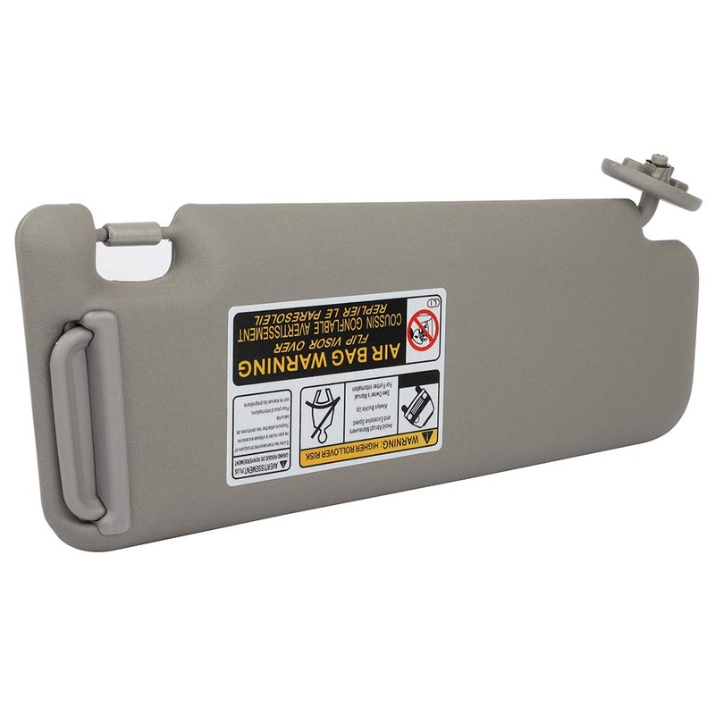 ECCPP Gray Car Sun Visor Left Driver Side Windshield Visor
