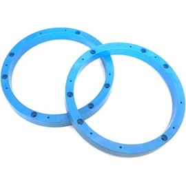 Deepa Ribusu Inner Baffle Spacer for 6.5-inch (17 cm) Speakers, Hard Resin, 0.7 inch (17 mm) Thick, Set of 2, Blue