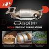A-Premium Front Catalytic Converter Kit Direct-Fit Compatible with Honda Accord