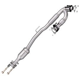 CIRconvert Rear Catalytic Converter Compatible with 2013-2019 Nissan Pathfinder, 2014-2020 Infiniti QX60, 2013 Infiniti JX35 3.5L V6 High Flow Catalytic Convertor (EPA Compliant)
