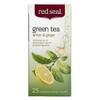 Red Seal Green Tea Lemon and Ginger 25 Teabags