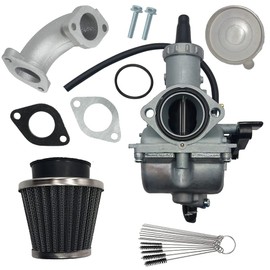Cylinman VM26 PZ30 30mm Carburetor Fit for 50cc 250cc 300cc ATtv Pit Dirt Bike Mikuni VM26 With 42mm Air Filter