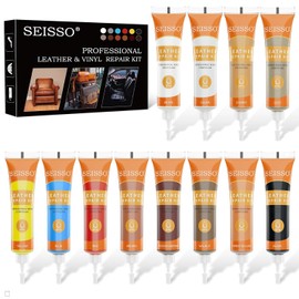 12-Color Leather Repair Kit for Furniture and Accessories
