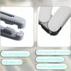 LMSAWK 1 Pcs Foldable Coat Hangers, Travel Foldable Portable Hangers,