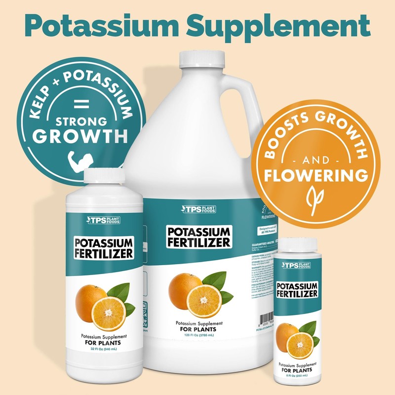 TPS NUTRIENTS Potassium Fertilizer for Plants, Boosts Growth, Budding and