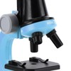 40X‑1200X High Definition Microscope Monocular Plastic Biological Microscope for ChildBlue