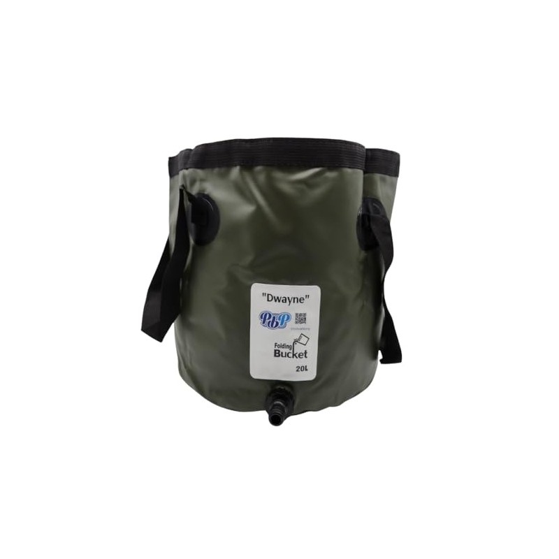 PBP 20 Litre Folding Bucket - Dwayne Quick Hose Connector