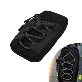 CHANGCHENG Tool Front Frame Bag for Sur Ron - Storage Bag Electric Motorcycle Waterproof Wear-Resistant Reflective Design For Surron S/X Light bee S/X Segway X160/X260-Black