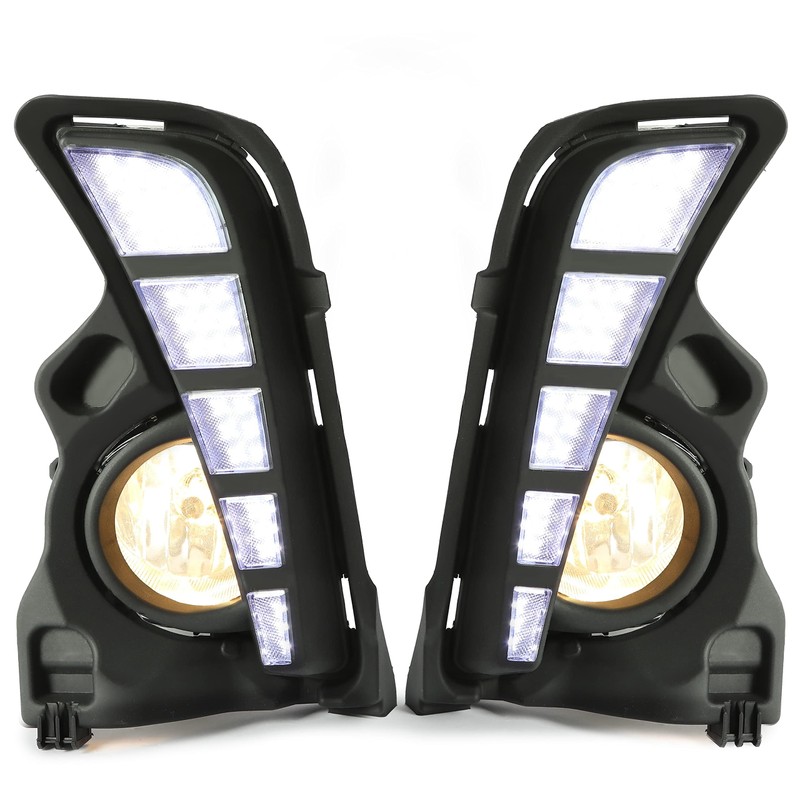 Kojem LED Daytime Running Lamp Fog Light Compatible with 2017-2019