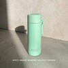 frank green Ceramic Reusable Bottle with Straw Lid, 20oz/595ml Capacity