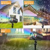 YAZEKY Outdoor Christmas Projector, 24 Films, LED Projection Lamp, 10