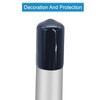 Acocony 7/8 Inch Rubber Cap Round Rubber End Caps PVC
