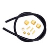 Breezliy 1/4inch Air Compressor Unloader Tube Kit,Compatible Air Compressor Tube