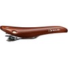 Seat singlespeed with springs Velo VL6067 brown skin + rivets