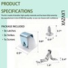 279570 Dryer Door Latch Kit ，Compatible with GE Whirlpool Kenmore