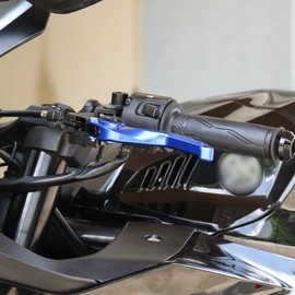 Modeer for CBR600RR 2003-2006 CBR954RR 2002-2003 Motorcycle Aluminum Shorty Brake Clutch Levers CBR 600 rr cbr954 rr Accessories (Blue)