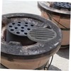 LABRIMP Fire Pit Bottom Grate Round Fireplace Grate for Indoor
