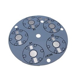 Aluminum Heat Sink Breakout 1-3Watt5 Power SMD LED White 67mm - Pack of 2