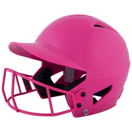 CHAMPRO HX Rookie Fastpitch Batting Helmet, Medium, Optic Pink