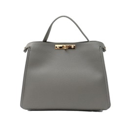VITAFELICE One Handle 2-Way Shoulder Bag (M) Women inb-90028p, gray, F