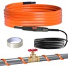 heninhill Frost Protection Heating Cable with Thermostat 6 m, Self-Regulating