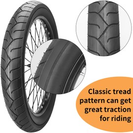 SIMEIQI 20 x 3.0 inch Fat Bike Tires or with 32mm Schrader Valve Bike Tubes Compatible with Urban Street Mountain Beach Bicycle Tire (2 Tires 2 Tubes)